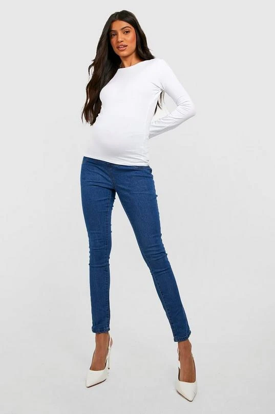 BOOHOO Maternity Basic Jeggings 3 BOOHOO Maternity Basic Jeggings - Image 3