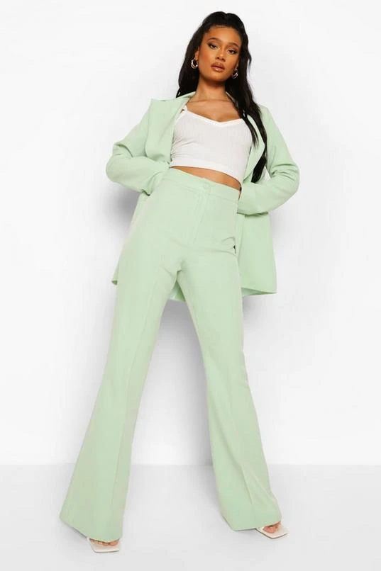 BOOHOO Tailored Flared Leg Pants 3 BOOHOO Tailored Flared Leg Pants - Image 3