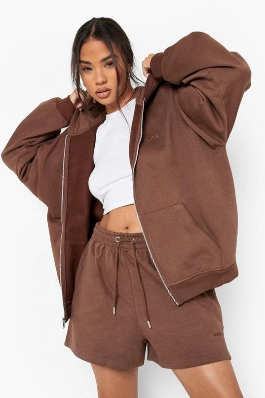 BOOHOO Recycled Premium Zip Through Hoodie 3 BOOHOO Recycled Premium Zip Through Hoodie - Image 3