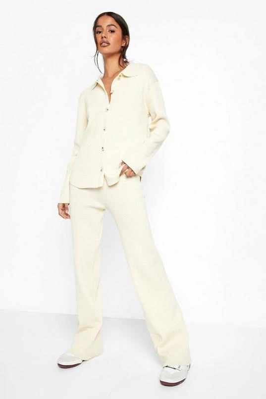 BOOHOO Rib Oversized Relaxed Knitted Two-Piece 1 BOOHOO Rib Oversized Relaxed Knitted Two-Piece