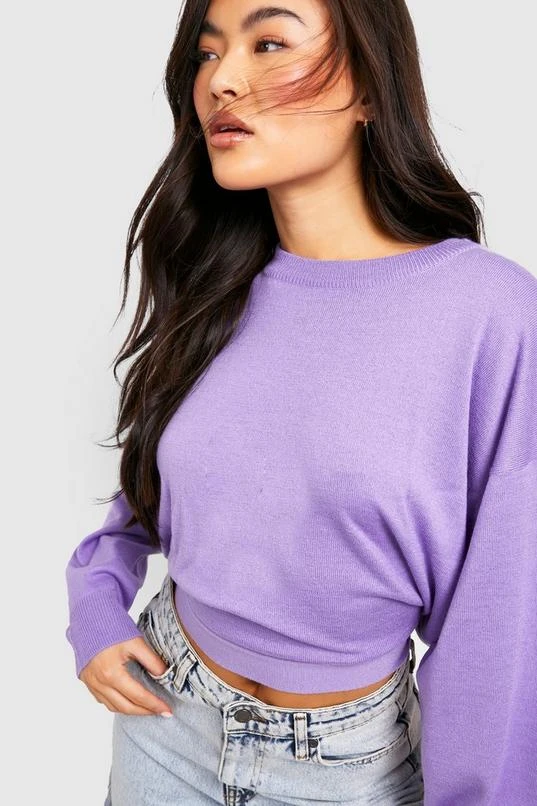 BOOHOO Tie Back Sweater 3 BOOHOO Tie Back Sweater - Image 3