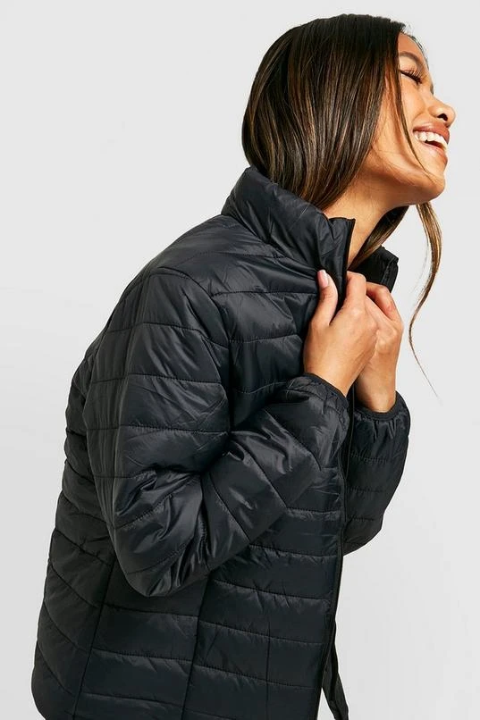 BOOHOO Funnel Neck Puffer Jacket 4 BOOHOO Funnel Neck Puffer Jacket - Image 4