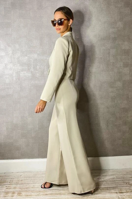 BOOHOO Woven Tailored High Waisted Wide Leg Pants 2 BOOHOO Woven Tailored High Waisted Wide Leg Pants - Image 2