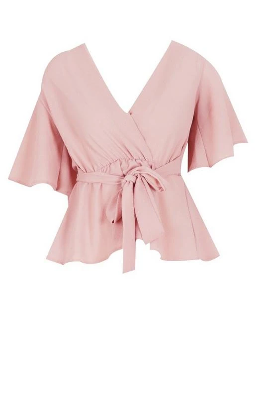 BOOHOO Frill Sleeve Blouse 3 BOOHOO Frill Sleeve Blouse - Image 3