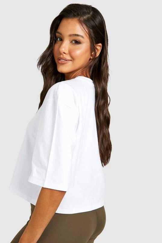 BOOHOO Boxy Crop T-Shirt Two Pack 2 BOOHOO Boxy Crop T-Shirt Two Pack - Image 2