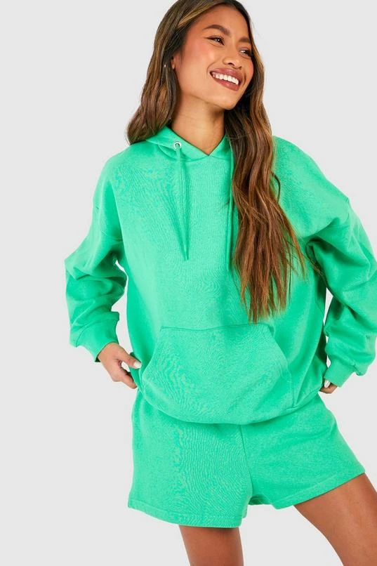 BOOHOO Embroidered Back Short Tracksuit 2 BOOHOO Embroidered Back Short Tracksuit - Image 2