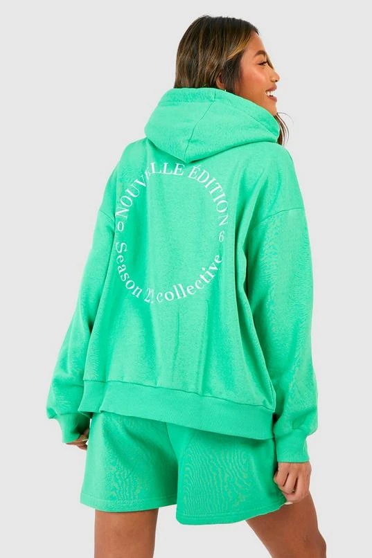 BOOHOO Embroidered Back Short Tracksuit 3 BOOHOO Embroidered Back Short Tracksuit - Image 3