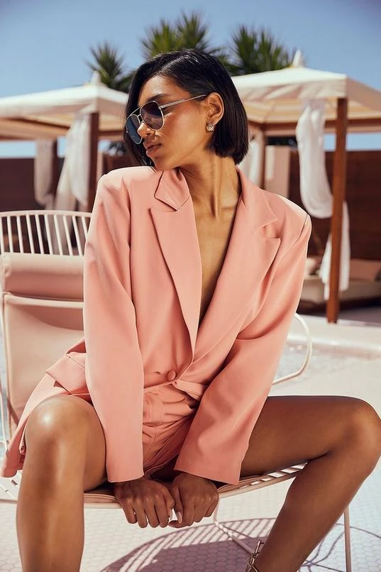 BOOHOO Oversized Tailored Blazer 4 BOOHOO Oversized Tailored Blazer - Image 4