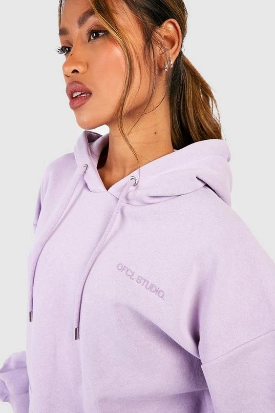 BOOHOO Ofcl Studio Embroidered Short Tracksuit 4 BOOHOO Ofcl Studio Embroidered Short Tracksuit - Image 4