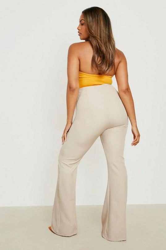 BOOHOO Plus Woven Flare Dress Pants 2 BOOHOO Plus Woven Flare Dress Pants - Image 2