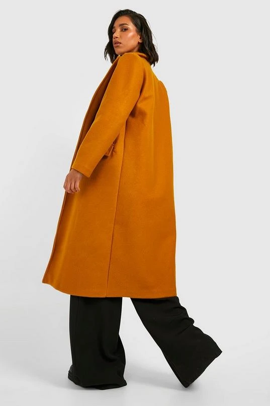 BOOHOO Maxi Wool Look Coat 2 BOOHOO Maxi Wool Look Coat - Image 2