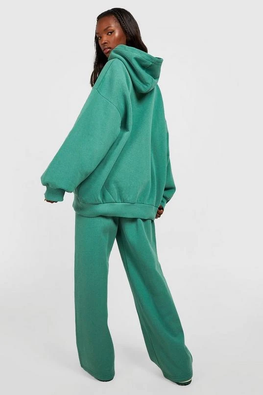 BOOHOO Ath Leisure Printed Hooded Straight Leg Tracksuit 2 BOOHOO Ath Leisure Printed Hooded Straight Leg Tracksuit - Image 2