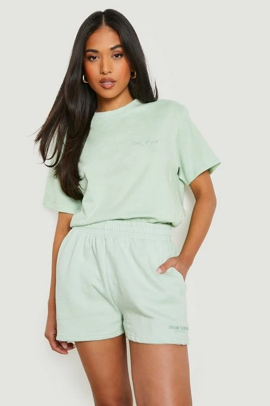 BOOHOO Petite Dsgn Studio T-Shirt Short Tracksuit 1 BOOHOO Petite Dsgn Studio T-Shirt Short Tracksuit