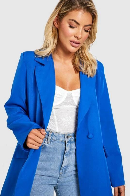 BOOHOO Color Pop Relaxed Fit Tailored Blazer 4 BOOHOO Color Pop Relaxed Fit Tailored Blazer - Image 4