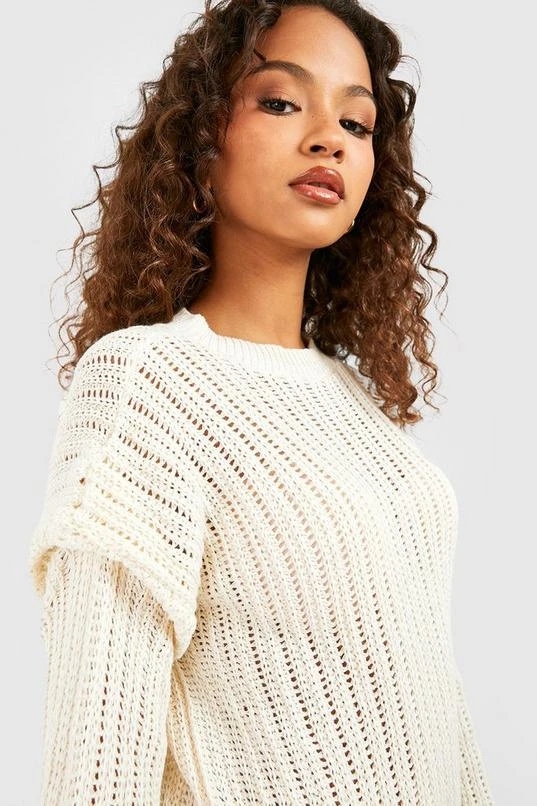 BOOHOO Crochet High Neck Dress 4 BOOHOO Crochet High Neck Dress - Image 4