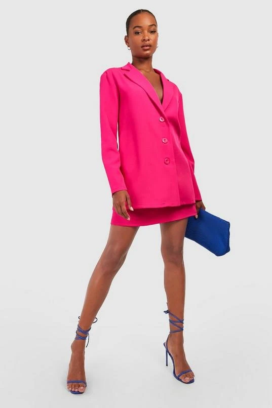 BOOHOO Tall Oversized Single Breasted Blazer 3 BOOHOO Tall Oversized Single Breasted Blazer - Image 3