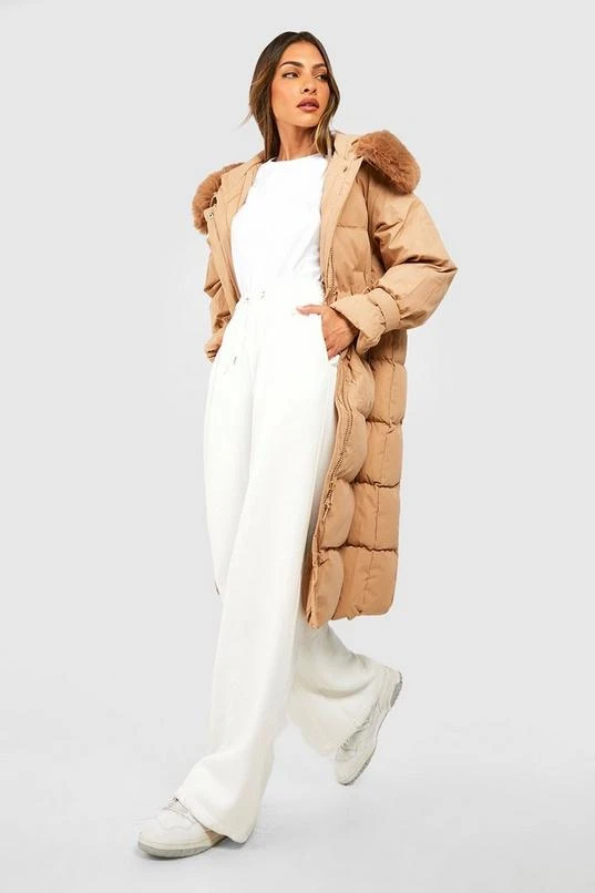 BOOHOO Luxe Faux Fur Trim Parka 3 BOOHOO Luxe Faux Fur Trim Parka - Image 3