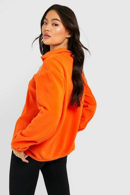 BOOHOO Polar Fleece Half Zip Sweater 2 BOOHOO Polar Fleece Half Zip Sweater - Image 2