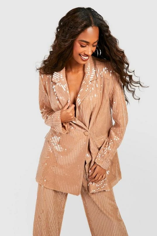 BOOHOO Sequin Blazer 3 BOOHOO Sequin Blazer - Image 3