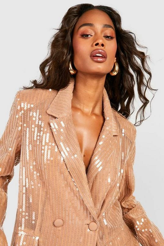 BOOHOO Sequin Blazer 4 BOOHOO Sequin Blazer - Image 4