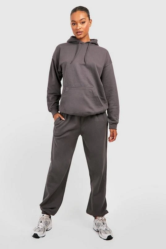BOOHOO Charcoal Tall Oversized Hoodie 3 BOOHOO Charcoal Tall Oversized Hoodie - Image 3