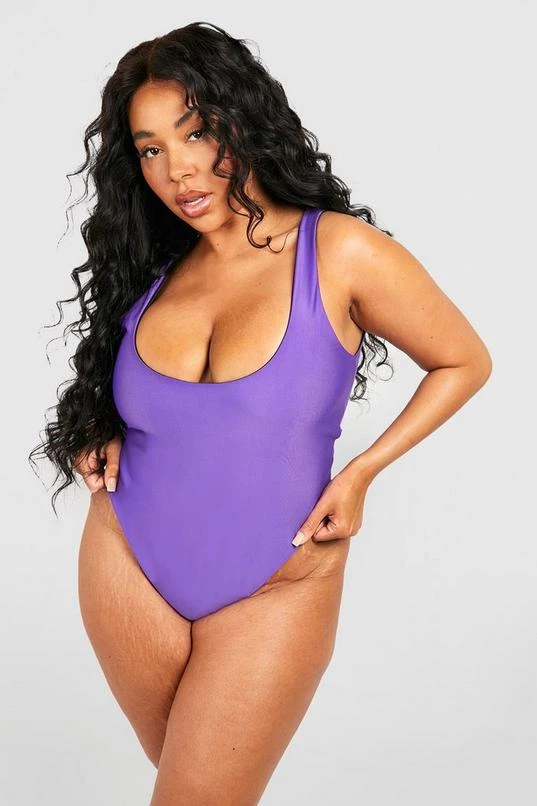 BOOHOO Plus Reversible Scoop Swimsuit 3 BOOHOO Plus Reversible Scoop Swimsuit - Image 3