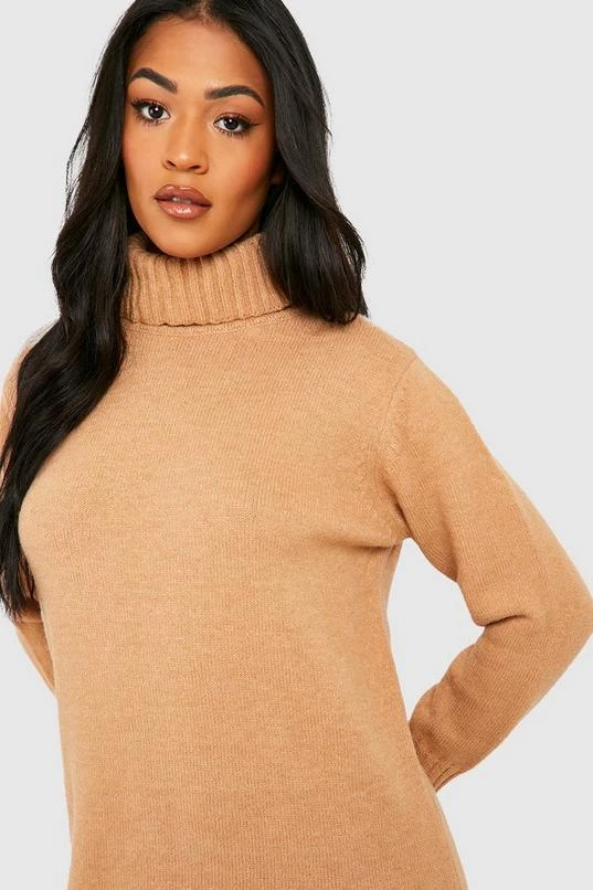 BOOHOO Tall Turtleneck Knitted Maxi Dress 4 BOOHOO Tall Turtleneck Knitted Maxi Dress - Image 4