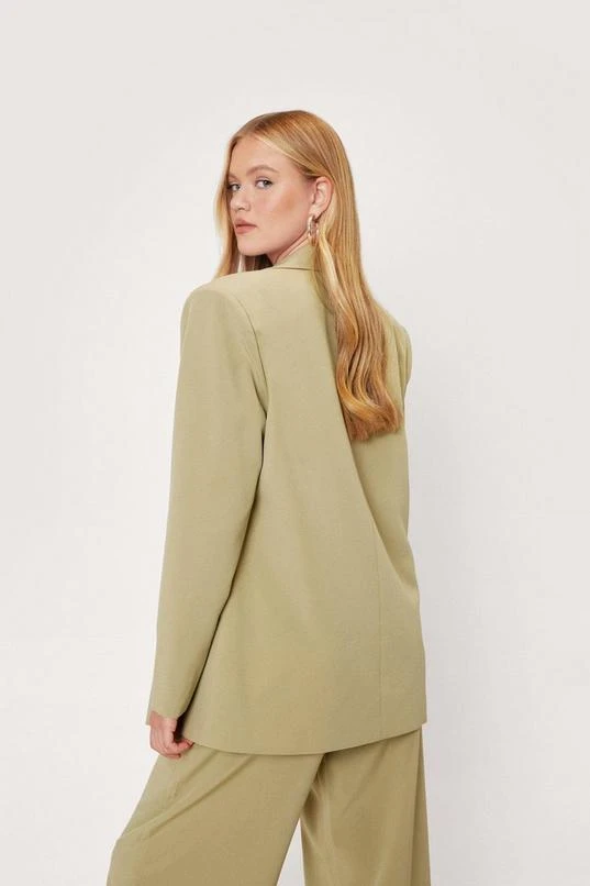 BOOHOO Shoulder Padded Oversized Blazer 4 BOOHOO Shoulder Padded Oversized Blazer - Image 4