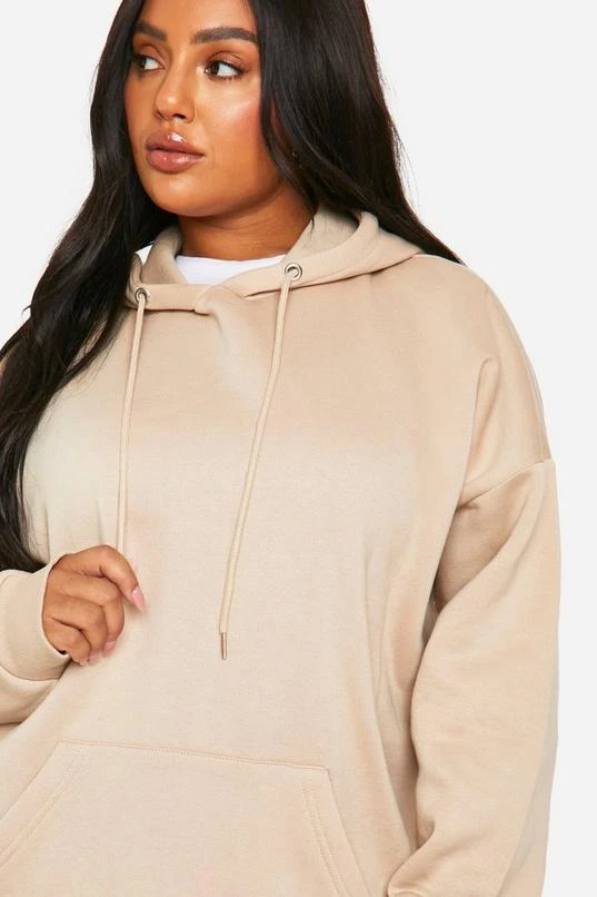 BOOHOO Plus Oversized Basic Hoodie 4 BOOHOO Plus Oversized Basic Hoodie - Image 4