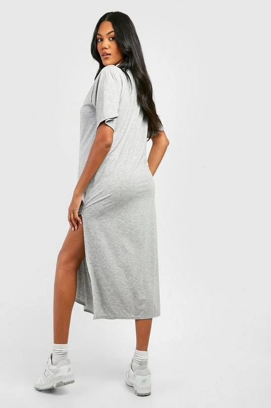 BOOHOO Maternity T-Shirt Midi Dress 2 BOOHOO Maternity T-Shirt Midi Dress - Image 2