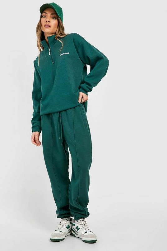 BOOHOO Pintuck Half Zip Sweater Tracksuit 1 BOOHOO Pintuck Half Zip Sweater Tracksuit