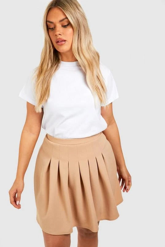 BOOHOO Plus Crepe Tennis Mini Skirt 4 BOOHOO Plus Crepe Tennis Mini Skirt - Image 4