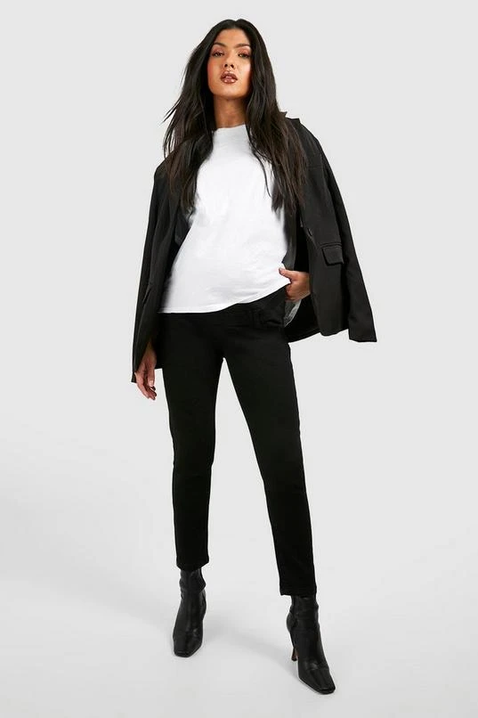 BOOHOO Maternity Petite Basic Jeggings 3 BOOHOO Maternity Petite Basic Jeggings - Image 3