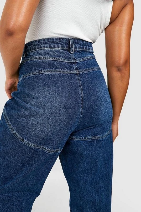 BOOHOO Plus High Waist Bum Shaper Mom Jean 4 BOOHOO Plus High Waist Bum Shaper Mom Jean - Image 4