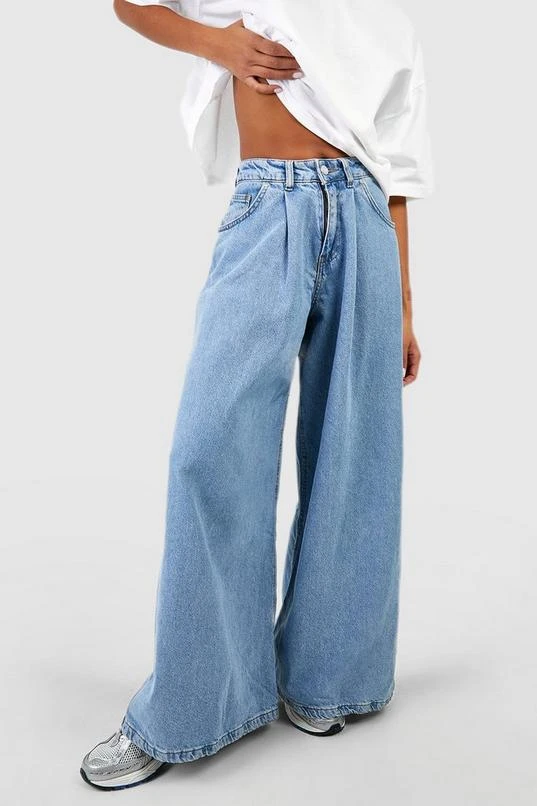 BOOHOO Extreme Wide Leg Jeans 1 BOOHOO Extreme Wide Leg Jeans