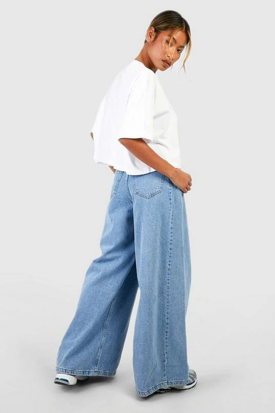 BOOHOO Extreme Wide Leg Jeans 2 BOOHOO Extreme Wide Leg Jeans - Image 2
