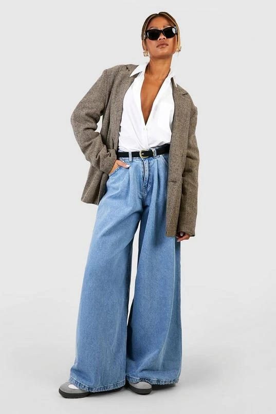 BOOHOO Extreme Wide Leg Jeans 3 BOOHOO Extreme Wide Leg Jeans - Image 3