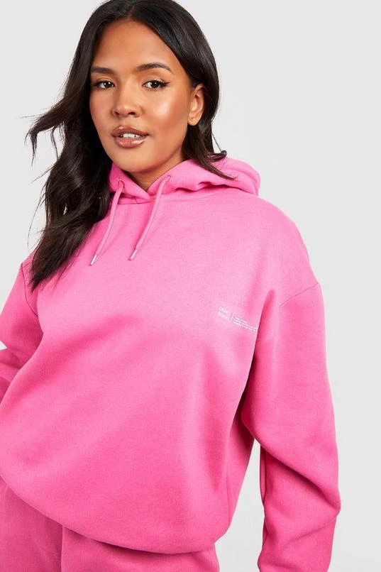 BOOHOO Plus Dsgn Studio Pocket Print Short Hooded Tracksuit 4 BOOHOO Plus Dsgn Studio Pocket Print Short Hooded Tracksuit - Image 4