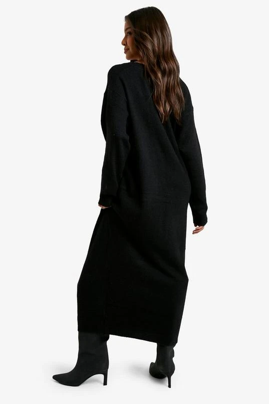 BOOHOO Slouchy Soft Knit Maxi Knitted Dress 2 BOOHOO Slouchy Soft Knit Maxi Knitted Dress - Image 2