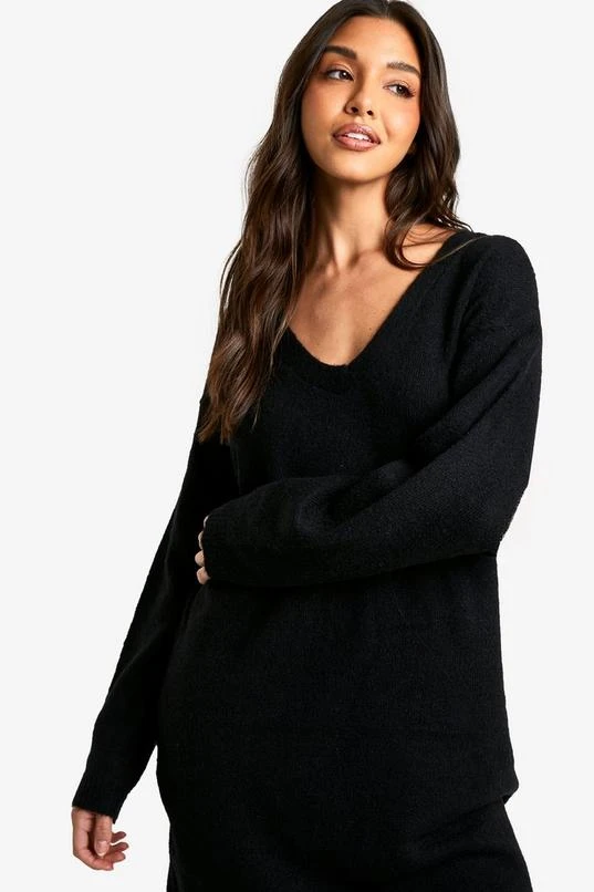 BOOHOO Slouchy Soft Knit Maxi Knitted Dress 4 BOOHOO Slouchy Soft Knit Maxi Knitted Dress - Image 4