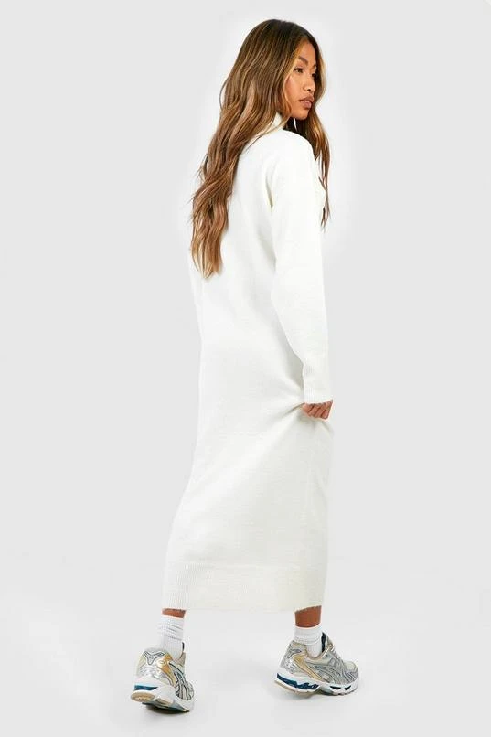 BOOHOO Soft Knit Fine Gauge Midi Dress 2 BOOHOO Soft Knit Fine Gauge Midi Dress - Image 2