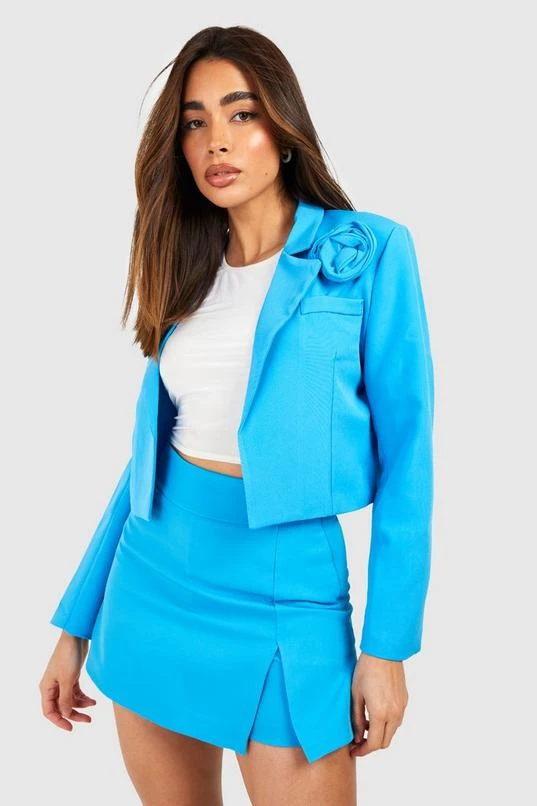 BOOHOO Split Front Tailored Skort 3 BOOHOO Split Front Tailored Skort - Image 3