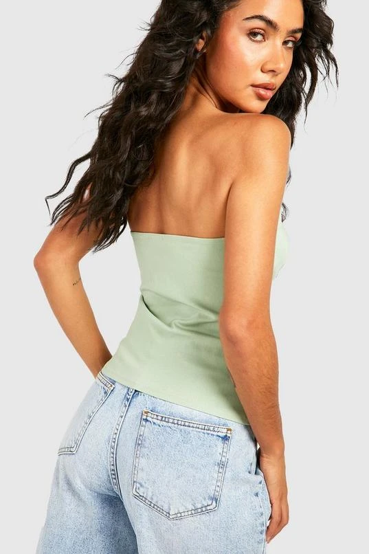 BOOHOO Bandeau V Detail Top 2 BOOHOO Bandeau V Detail Top - Image 2