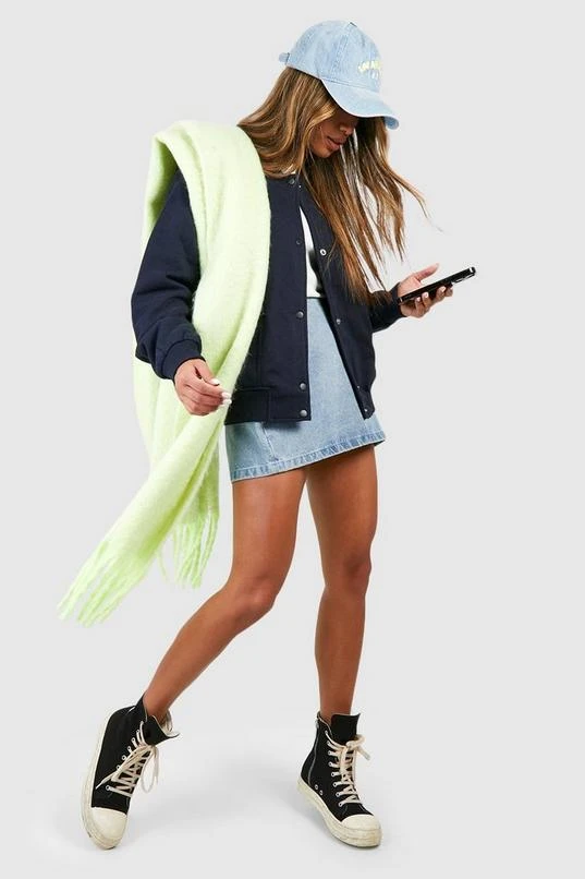 BOOHOO Pocket Detail Bomber Jacket 3 BOOHOO Pocket Detail Bomber Jacket - Image 3