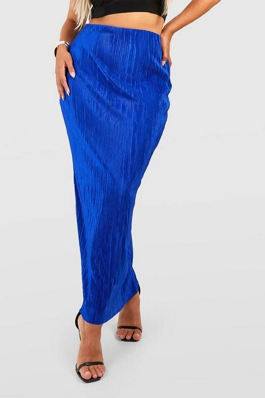 BOOHOO Plus Plisse Maxi Skirt 4 BOOHOO Plus Plisse Maxi Skirt - Image 4