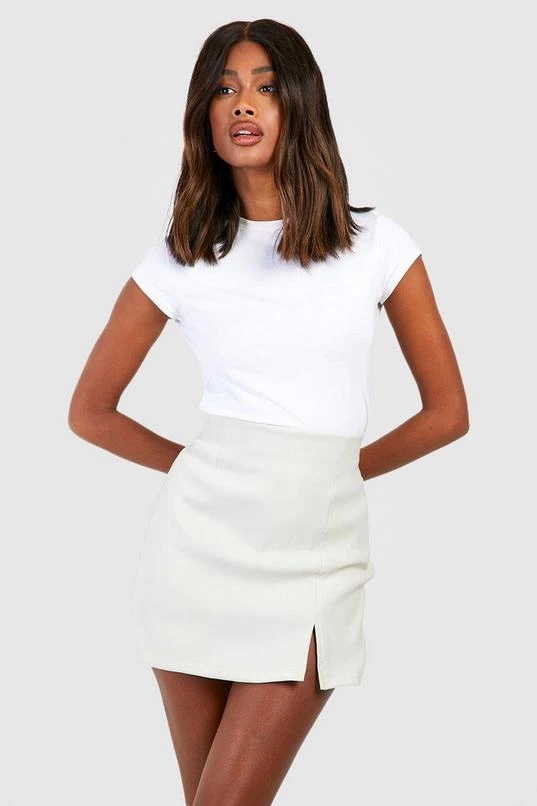 BOOHOO Crepe Split Front Skort 3 BOOHOO Crepe Split Front Skort - Image 3