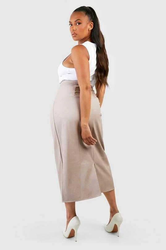 BOOHOO Plus Pu Midaxi Skirt 2 BOOHOO Plus Pu Midaxi Skirt - Image 2
