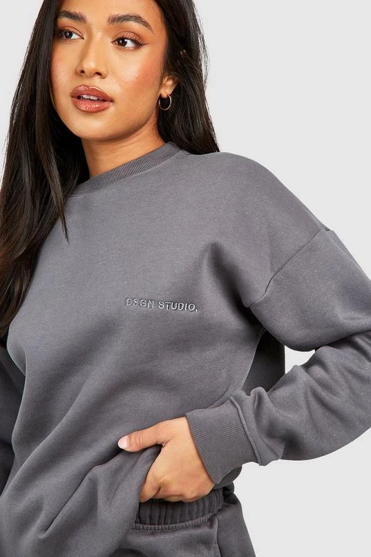 BOOHOO Petite Dsgn Studio Overdyed Tracksuit 4 BOOHOO Petite Dsgn Studio Overdyed Tracksuit - Image 4