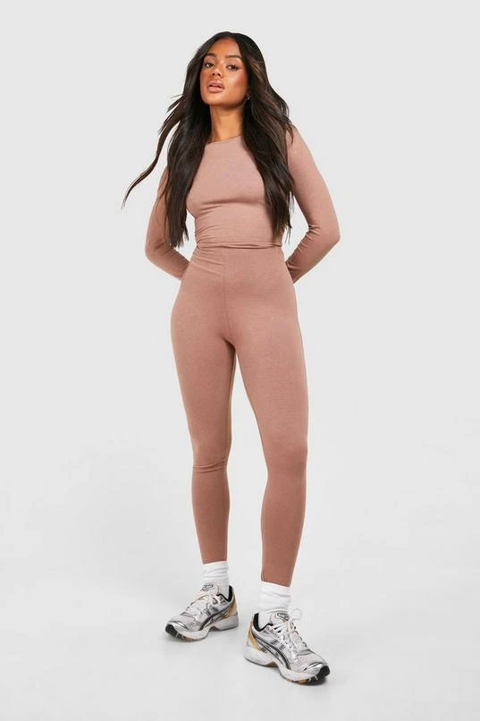 BOOHOO Premium Super Soft Long Sleeve Unitard 3 BOOHOO Premium Super Soft Long Sleeve Unitard - Image 3