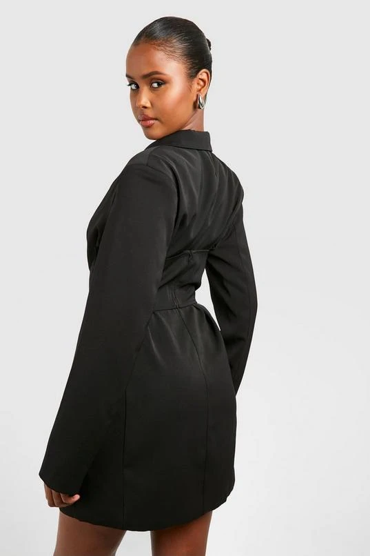 BOOHOO Corset Waist Detail Blazer Dress 2 BOOHOO Corset Waist Detail Blazer Dress - Image 2